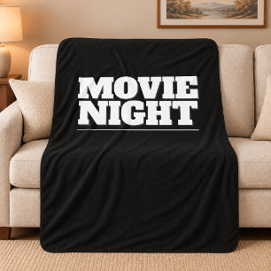 Cobertor Sherpa Noite de Filme