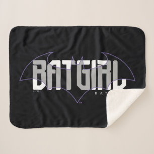 Cobertor Sherpa Nome Hi-Tech da Batgirl Gráfico