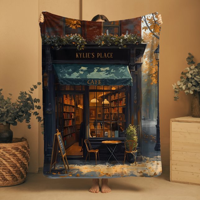 Cobertor Sherpa Nome personalizado Sherpa Blanket Bookfee Compro C (Criador carregado)