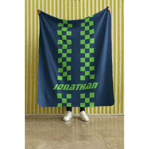 Cobertor Sherpa Nomeie Cores Totalmente Personalizadas com Duplas