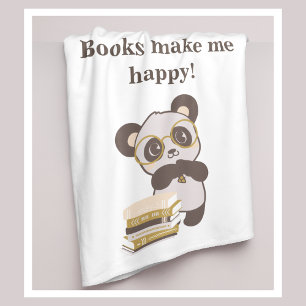 Cobertor Sherpa Nook Decor De Leitura De Animais
