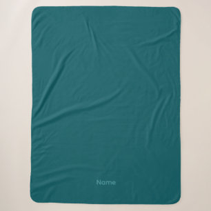 Cobertor Sherpa Nossa, não acredito! Azul-turquesa