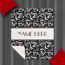 Notas de música personalizadas do Black and White 