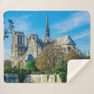 Cobertor Sherpa Notre Dame de Paris, França