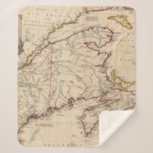 Cobertor Sherpa Nova Escócia, cabo Grâ Bretanha