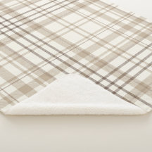 Nova Xadrez Bege e Taupe de Fazenda
