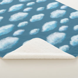 Cobertor Sherpa Nuvens moles