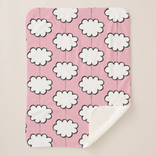 Cobertor Sherpa Nuvens sobre Cordas