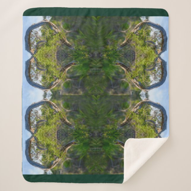 Cobertor Sherpa O Amor da Natureza (Frente)