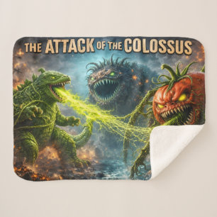 Cobertor Sherpa O ataque do Sherpa vegetal mutante Colossus bl