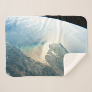 Cobertor Sherpa O Delta Do Rio Irrawaddy Na Birmânia (Myanmar).