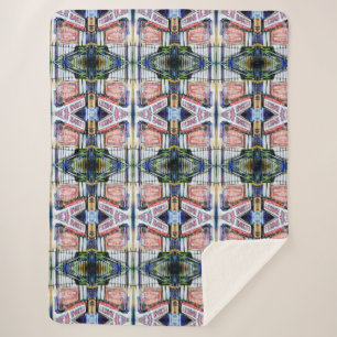 Cobertor Sherpa O Jardim da Sabedoria da Aldeia Oriental