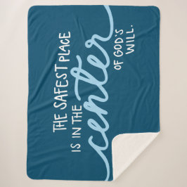 Cobertor Sherpa O lugar mais seguro