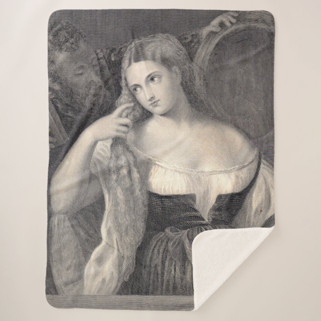 Cobertor Sherpa O modelo (Frente)