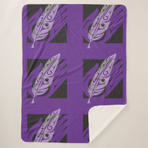 O Presente - Sherpa Blanket Roxo