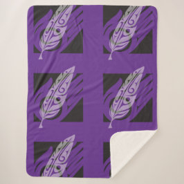 Cobertor Sherpa O Presente - Sherpa Blanket Roxo