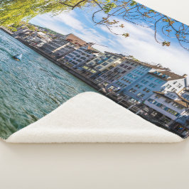 Cobertor Sherpa O rio Limmat, Zurique