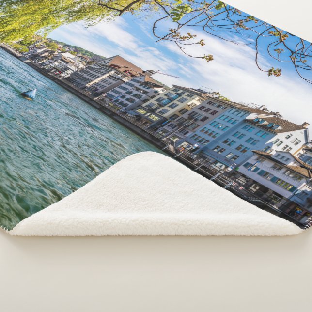 Cobertor Sherpa O rio Limmat, Zurique (3/4)