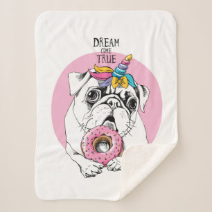 Cobertor Sherpa O sonho vem verdadeiro