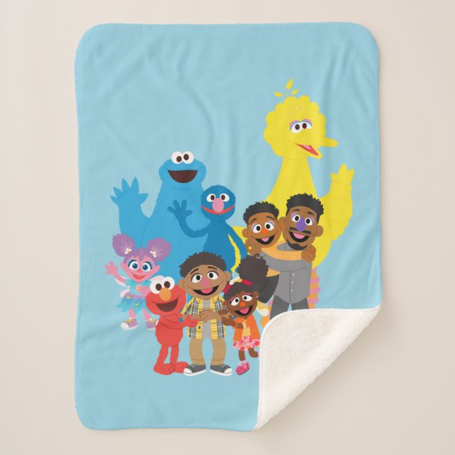 Cobertor Sherpa O vamos vem junto (Frente)