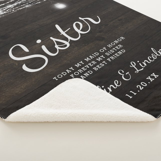 Cobertor Sherpa Oak Ridge Rustic à Irmã Coitada Sensível (3/4)