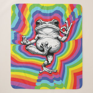 Cobertor Sherpa Obra-Prima do Sapo Zen
