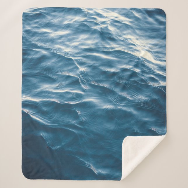 COBERTOR SHERPA OCEANO FLOOR (Frente)