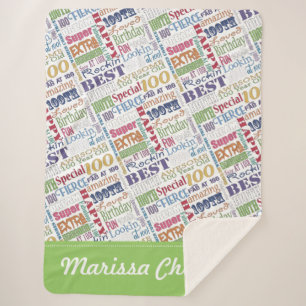 Cobertor Sherpa Ofertas especiais e exclusivas de 100 Festas de an