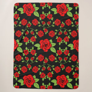 Cobertor Sherpa Ofertas para a casa de padrões rosa