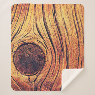 Cobertor Sherpa Old wooden texture as background. Vintage colorsst