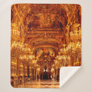 Cobertor Sherpa Opera National de Paris Garnier, França