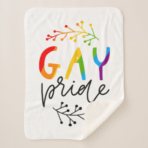 Cobertor Sherpa Orgulho gay