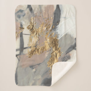 Cobertor Sherpa Ouro Blush