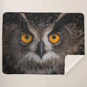 COBERTOR SHERPA OWL EYES