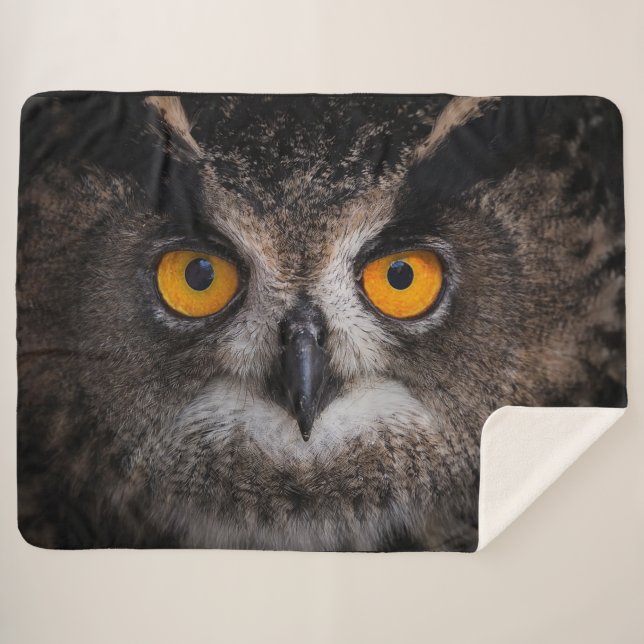 COBERTOR SHERPA OWL EYES (Frente (Horizontal))