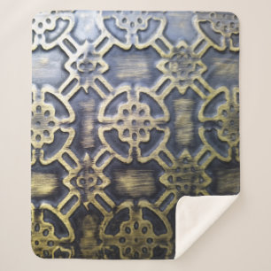 Cobertor Sherpa padrão africano de mudas