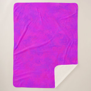 Cobertor Sherpa Padrão de Abstrato rosa púrpura