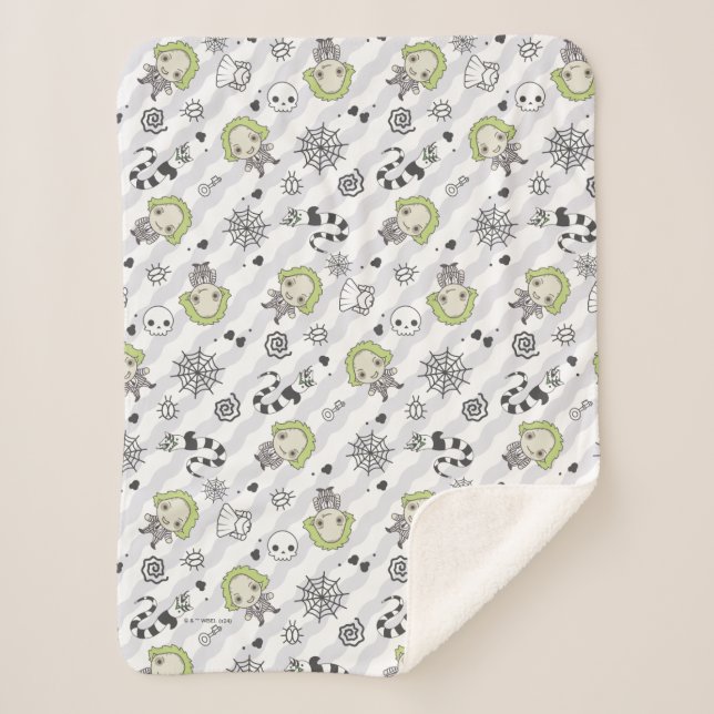 Cobertor Sherpa Padrão de Beetlesumo (Frente)