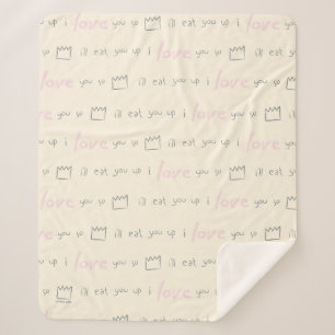 Cobertor Sherpa Padrão de Citação dos Monstros Maravilhosos