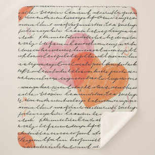 Cobertor Sherpa Padrão de Coração Moderno com Fundo de Letra (8)