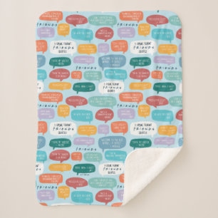 Cobertor Sherpa Padrão de cotação dos amigos™