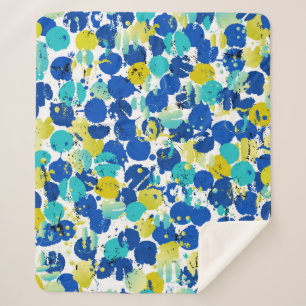 Cobertor Sherpa padrão de fundo abstrato sem descontinuidades, com