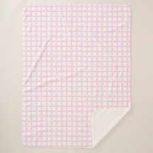 Padrão de grade quadrada branca rosa claro