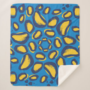 Cobertor Sherpa Padrão de impressão de animais leopardo