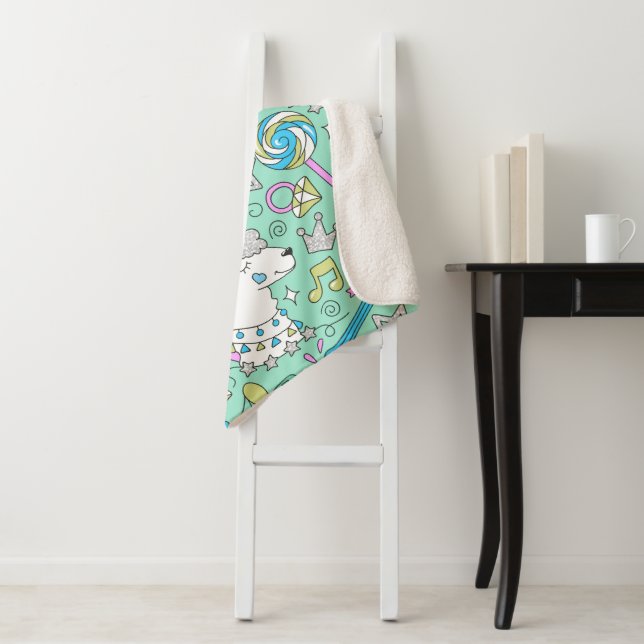 Cobertor Sherpa padrão de lama 2 (In Situ)