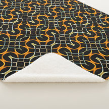 Padrão de nós celticos de metal moderno