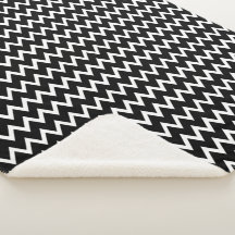 Padrão De Tendy Black E White Chevron
