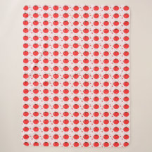 Padrão de Tomate Vermelho Fofo