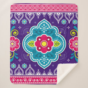 Cobertor Sherpa Padrão sem descontinuidades da arte dos caminhões 