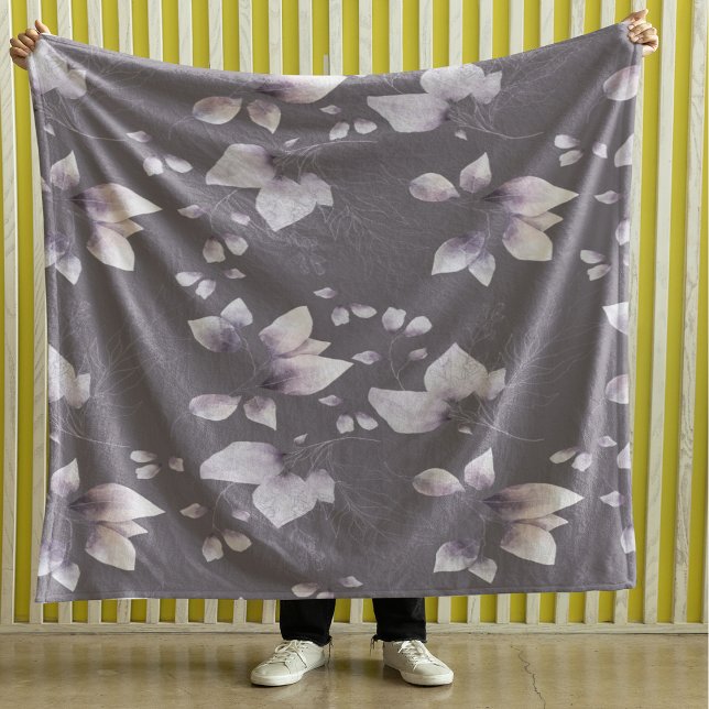 Cobertor Sherpa Padrão Whimsical Twilight Sem Olhos (Whimsical Twilight Seamless Pattern Sherpa)